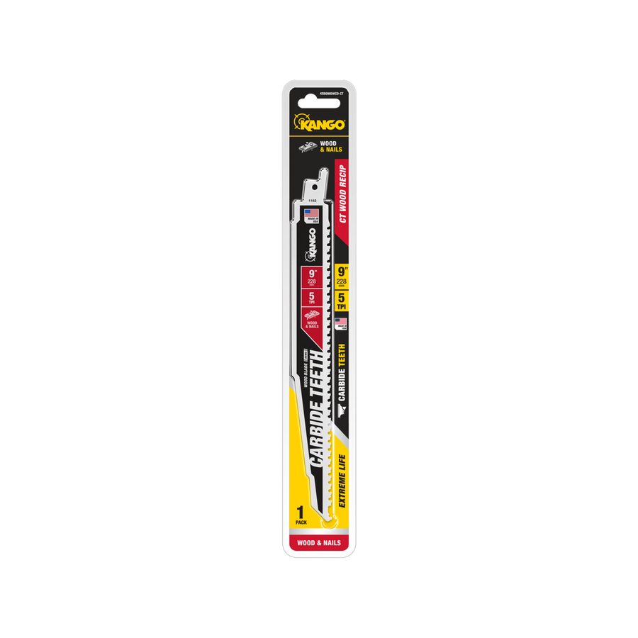 Kango 9" 5 TPI Carbide Teeth Wood Reciprocating Blade - 299mm x 50mm - SuperSaverAU - view 1