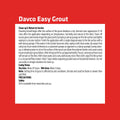 Davco Easy Grout 2L Bright White Grout Flexible Stain Resistant - SuperSaverAU - view 4