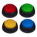Happy Tails Pet Talking Starter Kit - 4 Recordable Buttons - 80mm x 35mm x 80mm - SuperSaverAU - view 1
