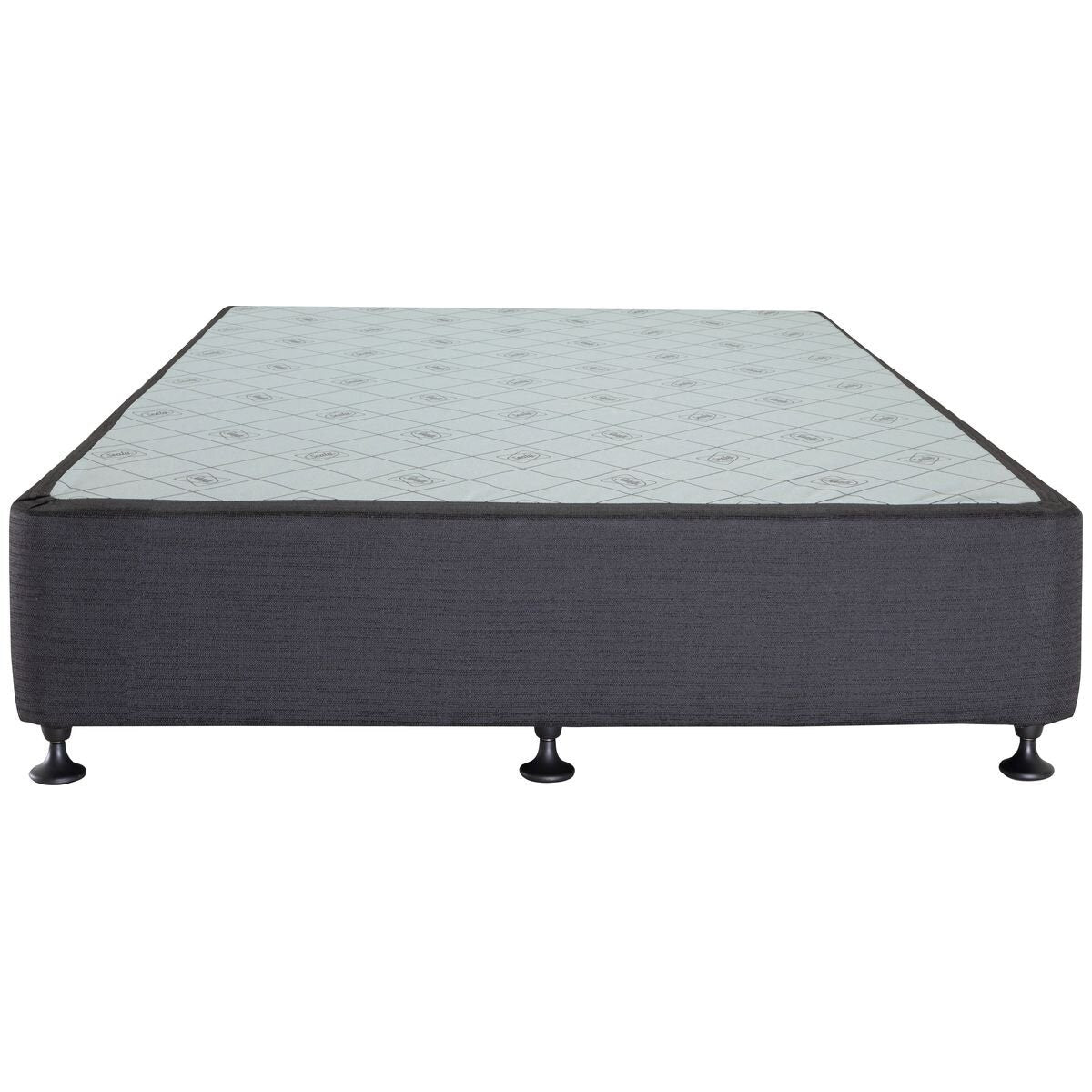 Sealy Posturepedic Long Double Bed Base - Black, Support Modules, Made in Australia - PPB-BLK-DXL