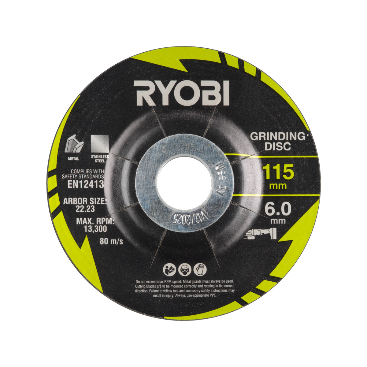 Ryobi 4 Piece Cutting and Grinding Set - 115mm - Precision Metalworking Tools - SuperSaverAU - view 3