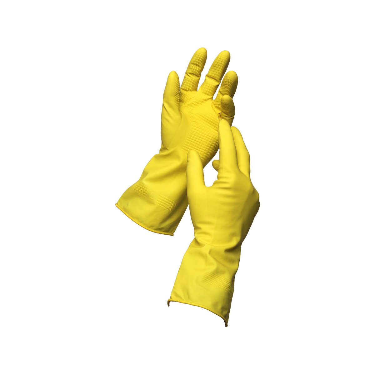 Sabco Handy Gloves - Medium - Latex - Non Slip Grip - 3 Pairs - SuperSaverAU - view 2