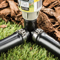 Toro Barbed Threaded Elbow - 19mm x 15mm - Polypropylene - UV Stabilised - SuperSaverAU - view 2