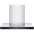 LG 60cm Series 7 canopy rangehood - stainless steel, ThinQ app control, 830m³/h, 4 speeds - BWH607T3S