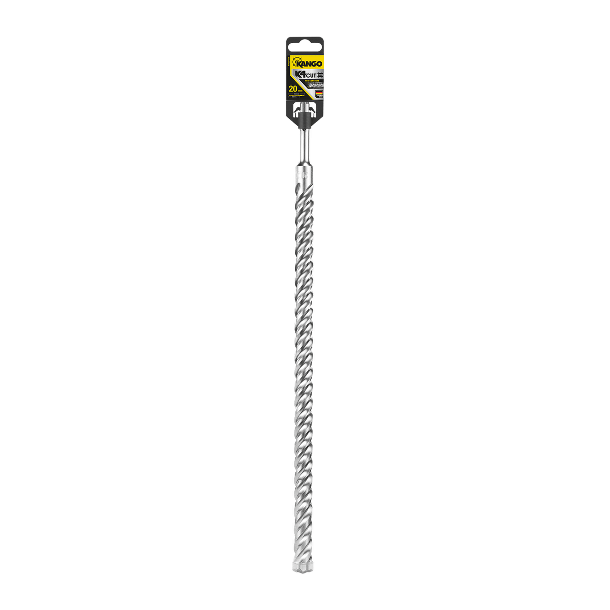 Kango SDS Plus Drill Bit - 20mm x 450mm - Steel - Low Vibration Performance - SuperSaverAU - view 1