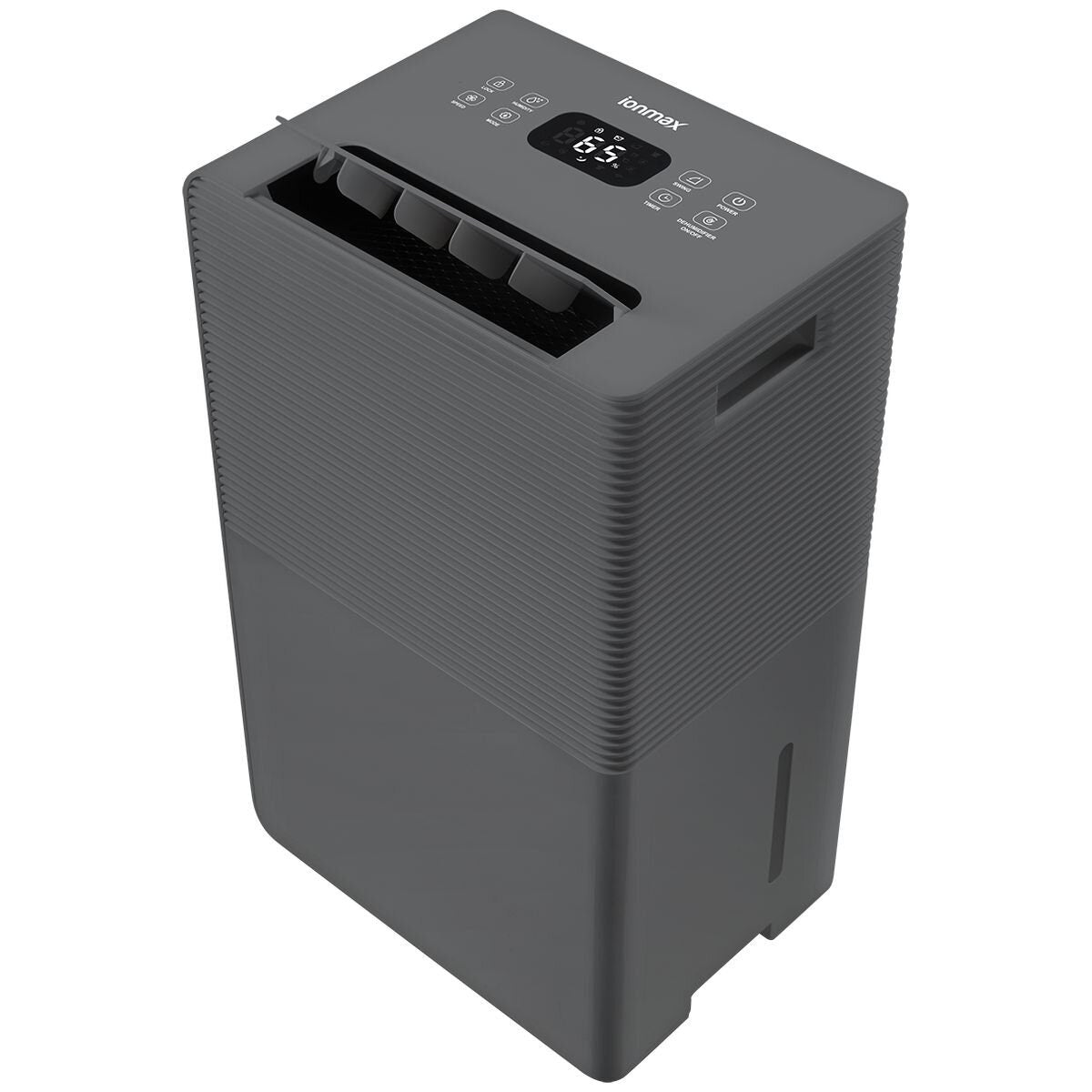 Ionmax Rhine Pro 50L Compressor Dehumidifier &amp; Air Purifier - HEPA H13, Wi-Fi App, Dark Grey - ION651