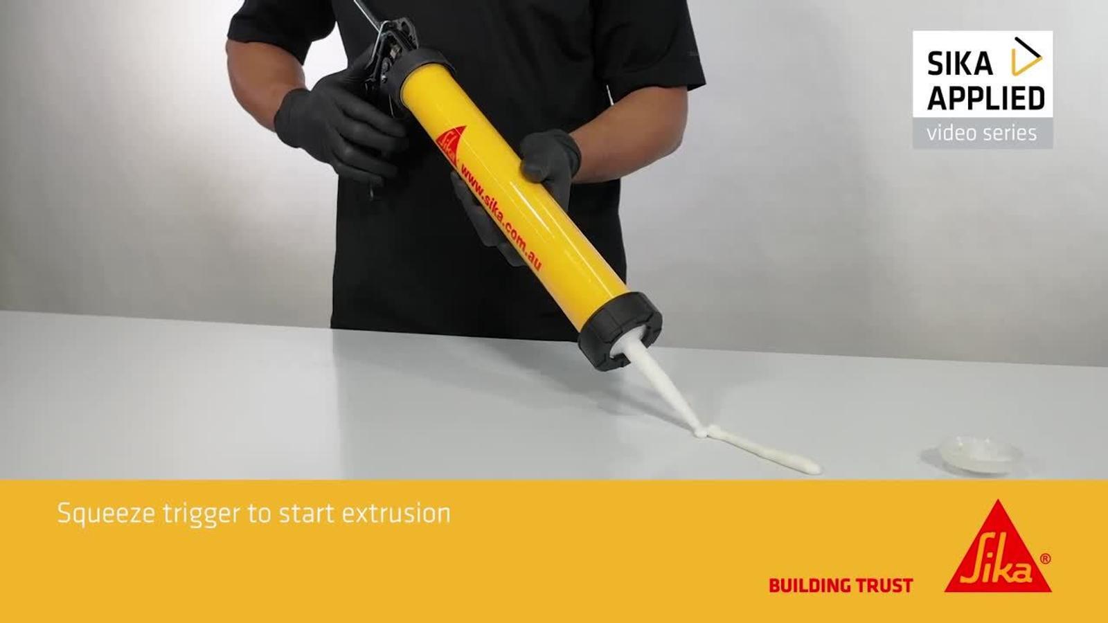 Sika Professional Sausage Caulking Gun WT-250XL Steel Easy Trigger Action