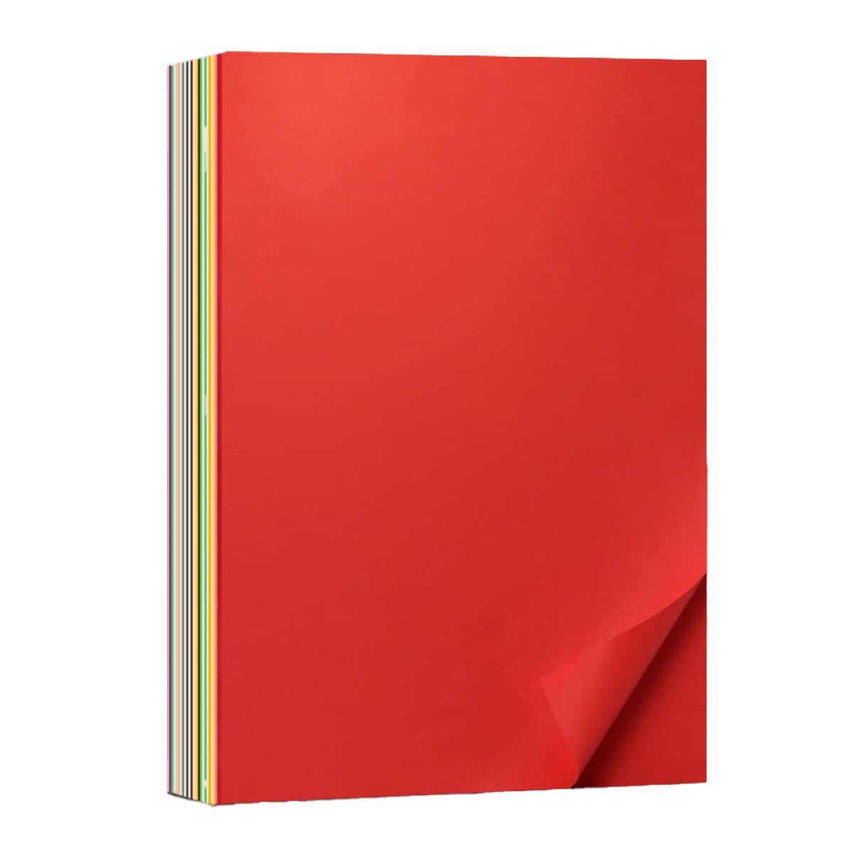 A4 Coloured Paper - 10 Assorted Colours, 500 Sheets, 80gsm - view 3