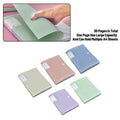 A4 Document Folder with 30 Clear Pockets, Set of 5 Assorted Colours - view 4