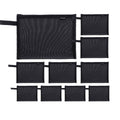A4 Mesh Document Pouches, 34 x 25 cm, Pack of 10 - Black