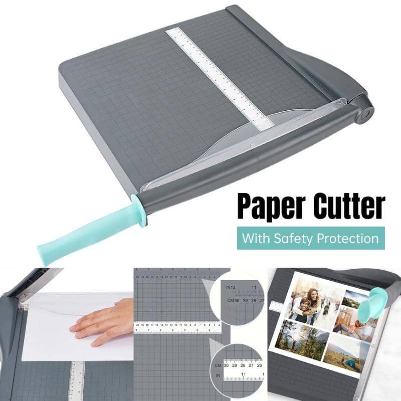 A4 Portable Paper Cutter Trimmer, 30.5 x 30.5 cm Cutting Surface
