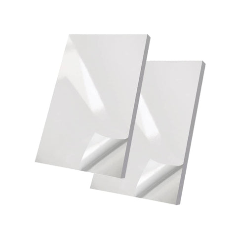 A4 Self-Adhesive Glossy Photo Paper for Inkjet Printers - 200 Sheets