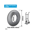Move It 250 x 4 Replacement Inner Tube - Rubber - Easy Install - Durable - SuperSaverAU - view 2