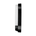 Brilliant 10W Barnet Black Slimline Oval Bunker Sensor Light Outdoor 21303/06