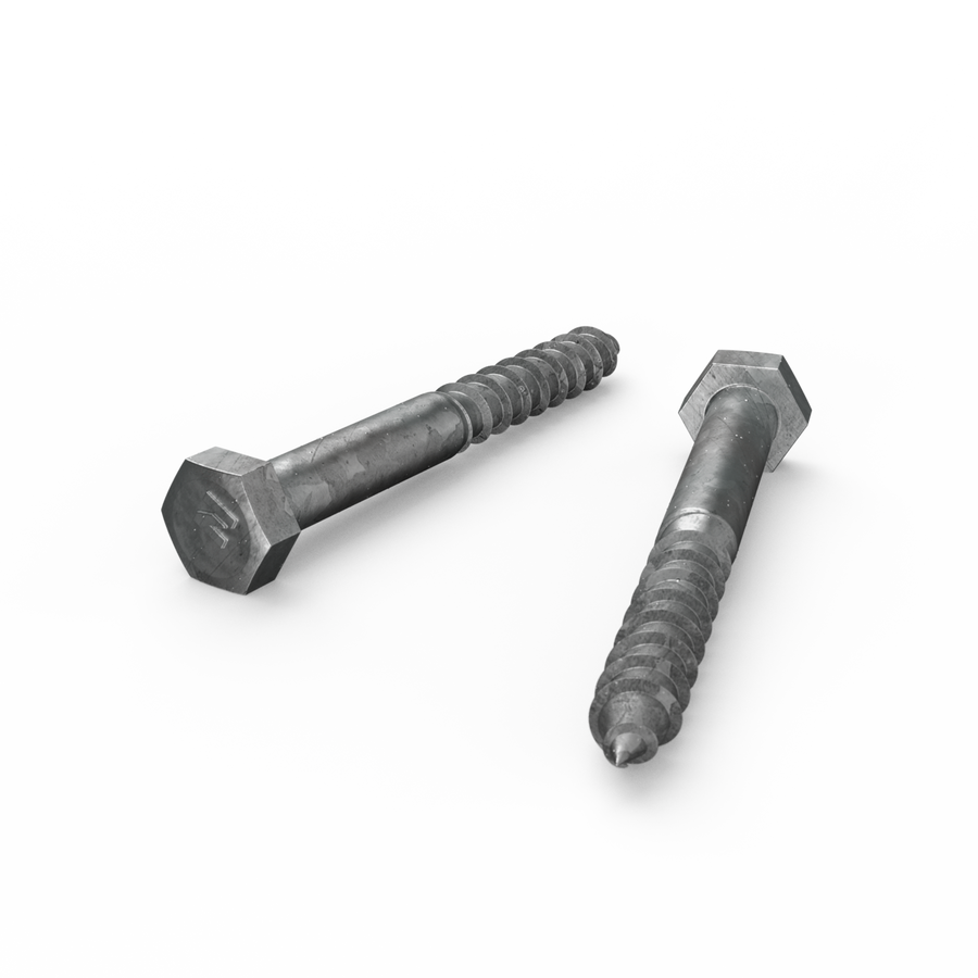 Zenith Hot Dip Galvanised Hex Head Coach Screws M10 x 90mm Each - SuperSaverAU - view 1