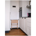 Foppapedretti Tialzo Step Ladder - Natural Solid Beechwood - 150kg Maximum Load - F9900348103