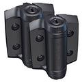 D&D Technologies TruClose Heavy-Duty Self-Closing Adjustable Safety Gate Hinges, Black, High-Traffic & Pool