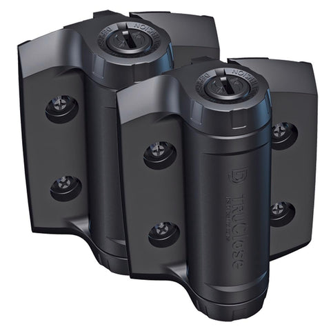 Truclose Heavy Duty Safety Gate Hinges - Adjustable - Black - Durable - SuperSaverAU - view 1