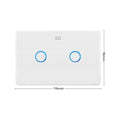 Deta Smart Light Switch - Double Gang - Polycarbonate - Touch Activated - SuperSaverAU - view 5