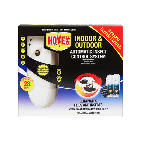 Hovex Indoor Outdoor Auto Control - 2 Pack - Plant Based - Insect Elimination - SuperSaverAU - view 1