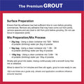 Maxisil 2kg White Coloured Grout Stain & Mould Resistant