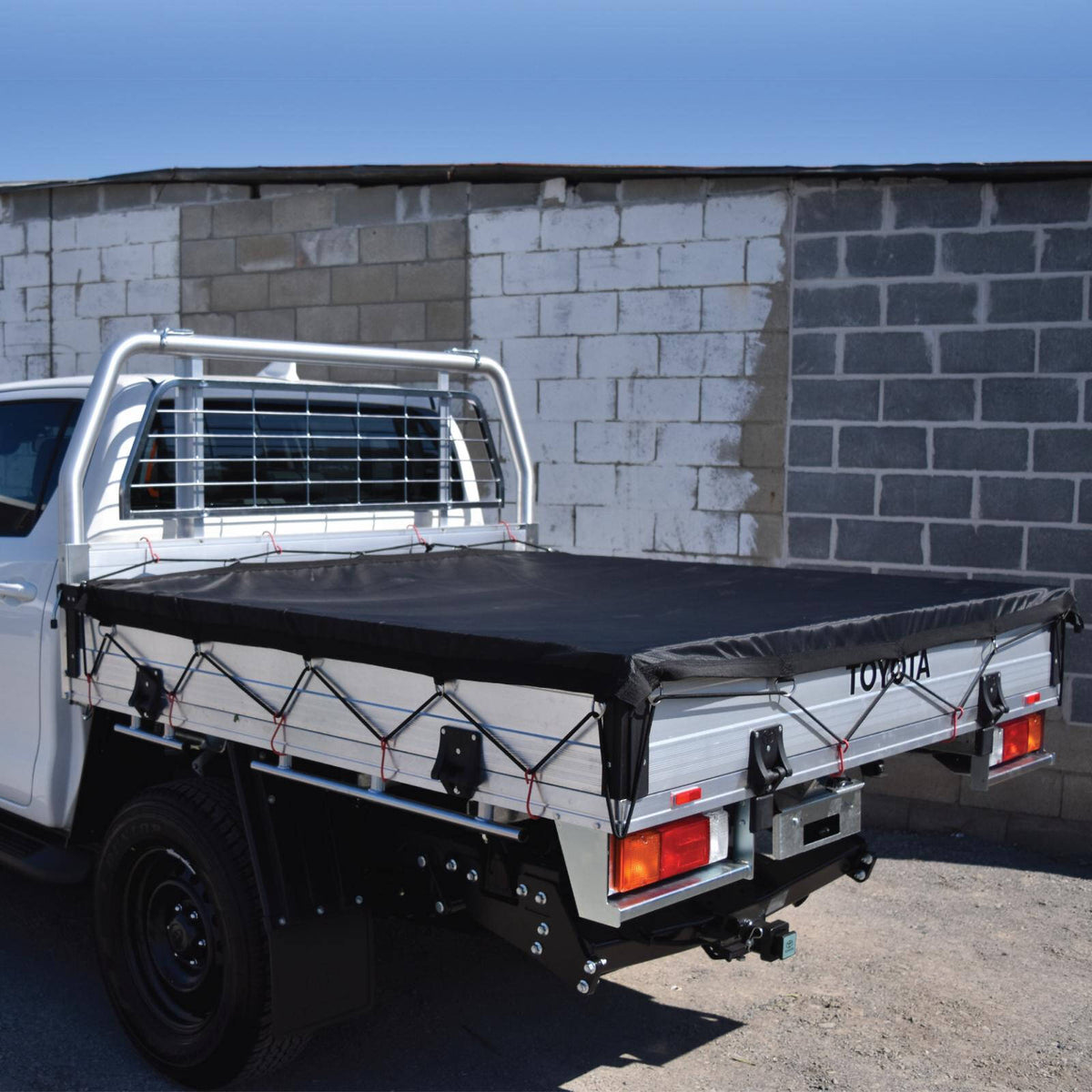 Lion 2.0 x 1.8m Ultramesh Cargo Net with Steel Hooks