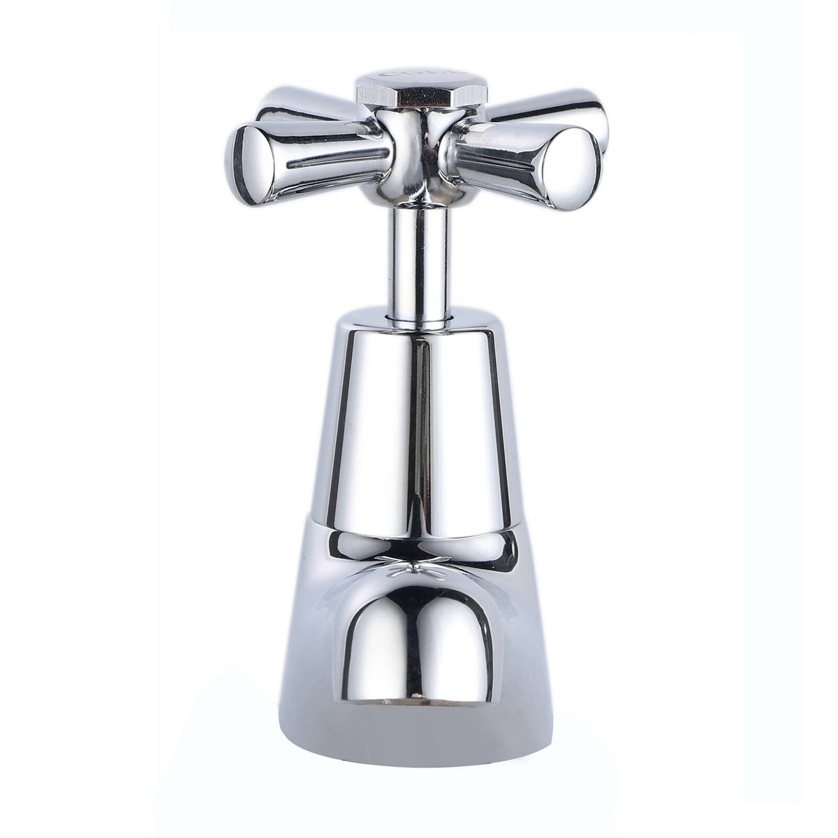 Shaw Mason Chrome Easy Clean Pillar Tap - 67mm x 173mm - Cold Water Indicator - SuperSaverAU - view 2