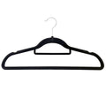 Practa Velvet Clothes Hangers 30 Pack - Slim Design - 410mm x 230mm - Non-Slip - SuperSaverAU - view 2