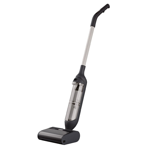 Hizero wet and dry stick vacuum - polymer roller, realtime self-cleaning, 60 minute battery life, Black - F300