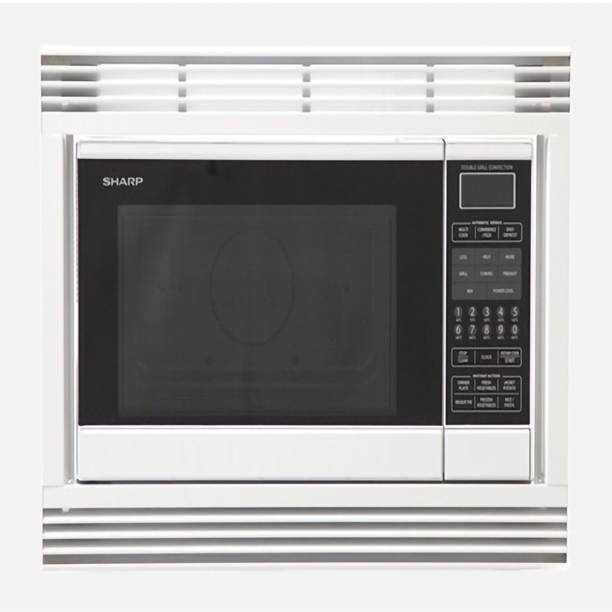 Sharp white microwave trim kit - Suits the Sharp R890NW microwave - Microwave not included - EBR5000W