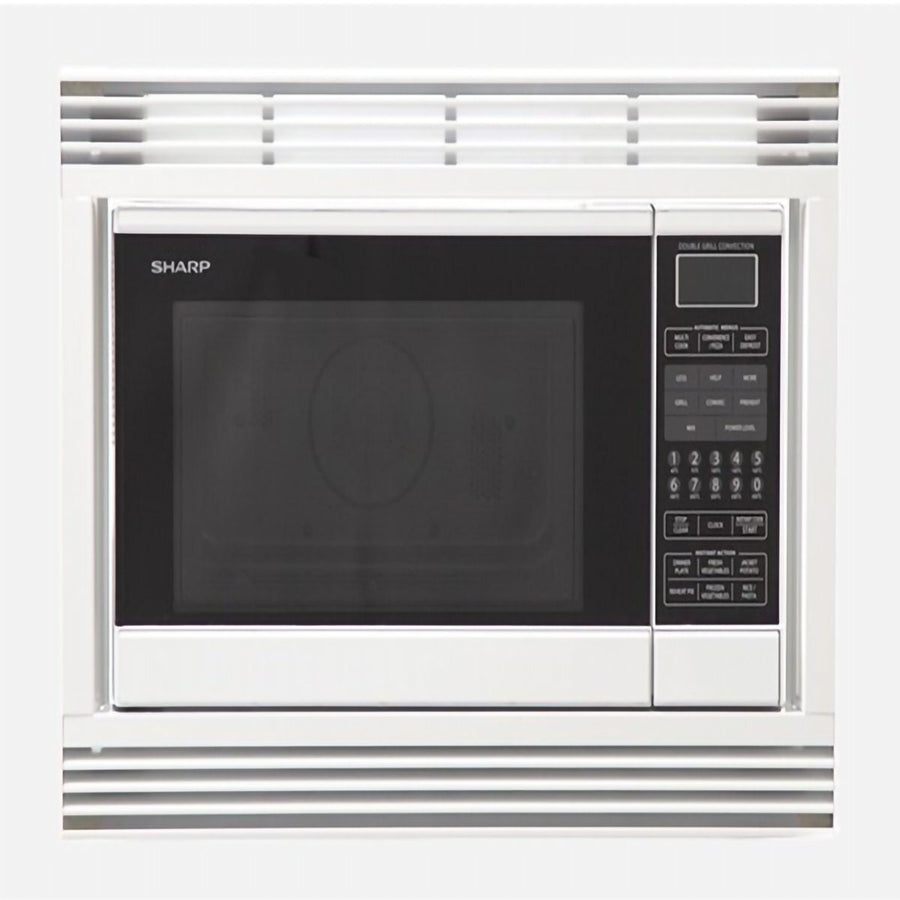 Sharp white microwave trim kit - Suits the Sharp R890NW microwave - Microwave not included - EBR5000W