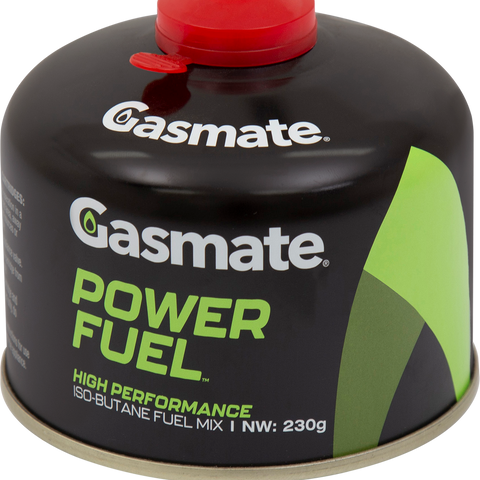 Gasmate 230g Power Fuel Iso Butane Cartridge - Portable Fuel Solution - SuperSaverAU - view 1