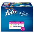 Felix As Good As It Looks and Sensations Jellies 85g Wet Cat Food 36 Pack