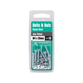 Pinnacle M4 Zinc Plated Round Head Bolts and Nuts 16 Pack - 20mm - SuperSaverAU - view 3