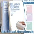 A5 Lined Coil Notebooks Set of 5 Colours Soft Cover 60 Sheets Each