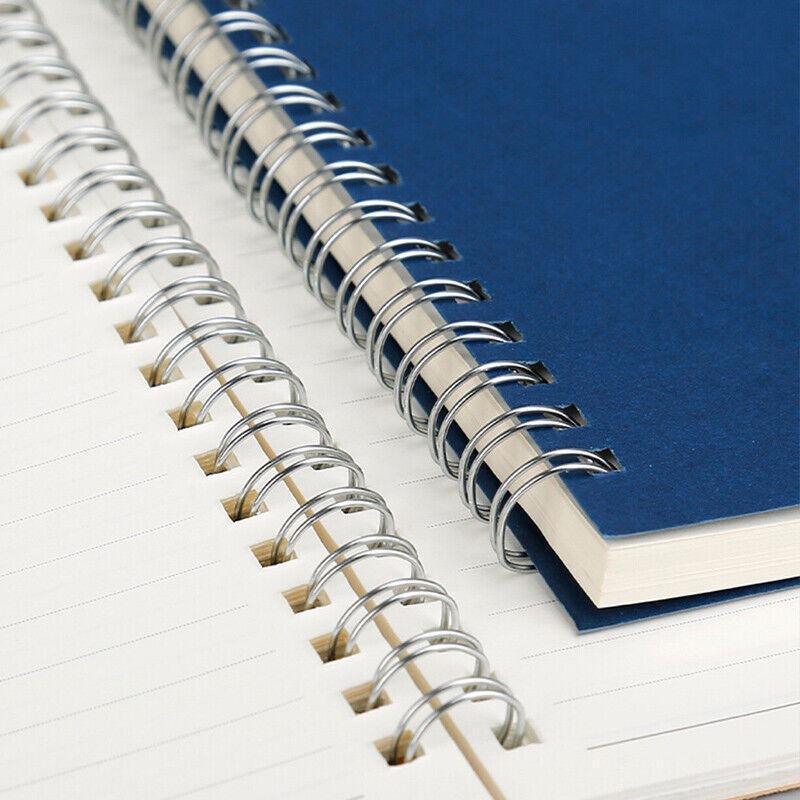 A5 Spiral Notebook Ruled Diary for School and Office - Black - view 11
