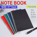 A5 Spiral Notebook Ruled Diary for School and Office - Green - view 2