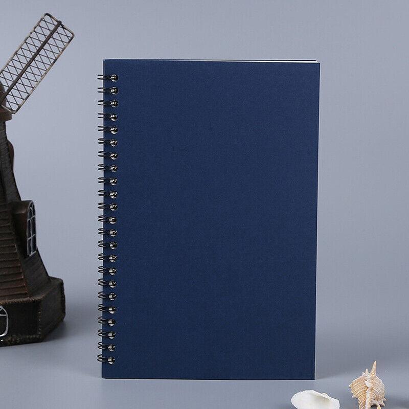 A5 Spiral Notebook Ruled Diary for School and Office - Red - view 7