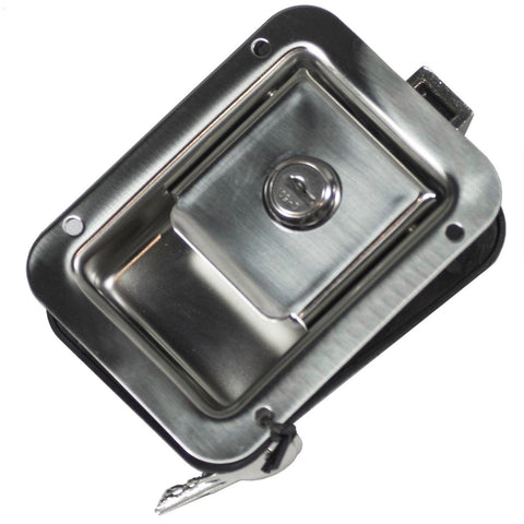 Goliath Large Paddle Locking Latch - Polished Stainless Steel - Durable - SuperSaverAU - view 1
