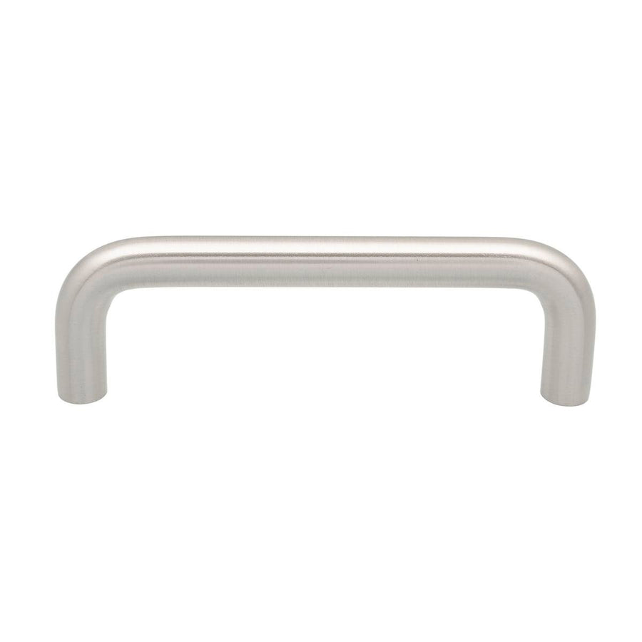 Prestige 96mm D Handle - Brushed Nickel - Zinc Alloy - Easy Install - SuperSaverAU - view 1