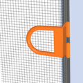 Rolltrak Black Flyscreen Lift Tab 50 Pack - 25mm Frame - Durable Black Plastic - SuperSaverAU - view 2