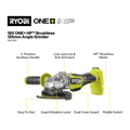 Ryobi 18V One+ HP 125mm Angle Grinder Tool Only - 9000rpm - Versatile Cutting & Grinding - SuperSaverAU - view 2