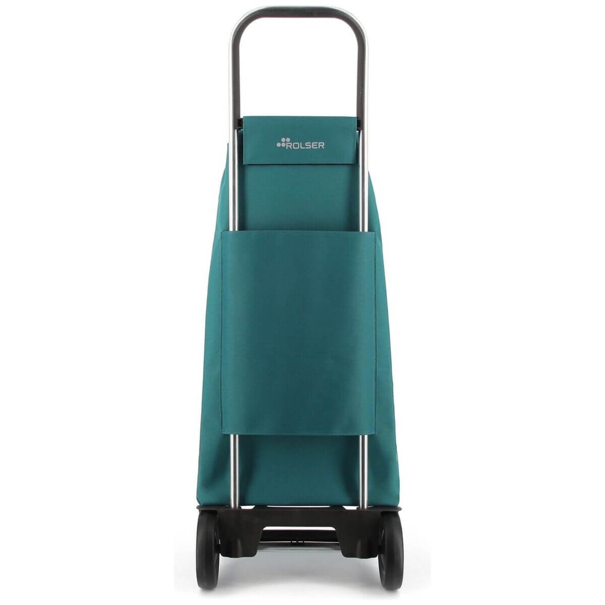 Rolser Jet LN Joy 2 wheel folding trolley - Aquamarine green - Aluminium chassis - R-JET001-1076