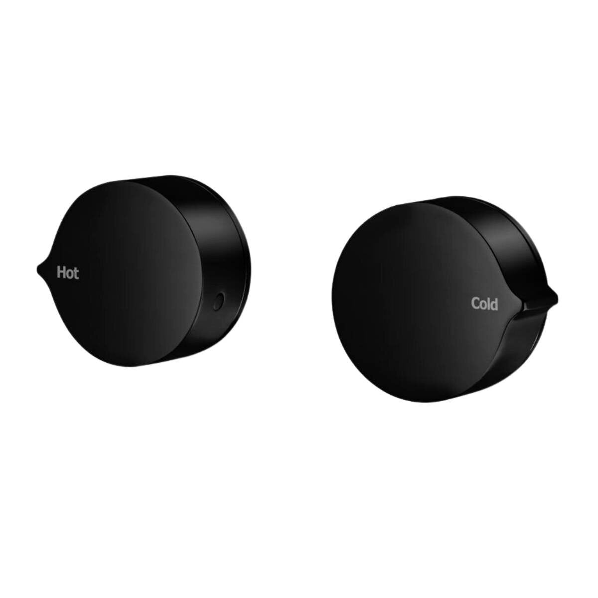Rogerseller Eccentric Wall Top Assembly - Matte Black Finish - 60mm Square Face - 3606013011