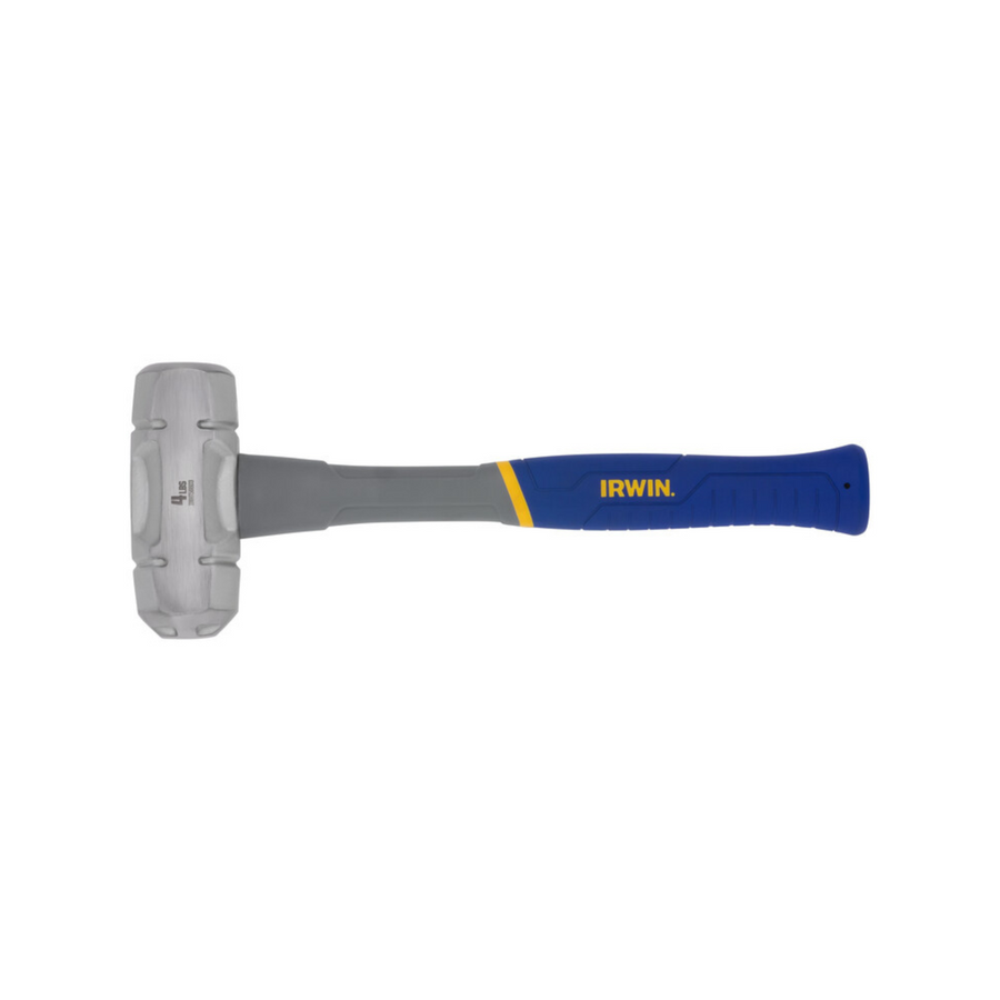 Irwin 4lb Sledge Hammer - Forged Steel Head - Fibreglass Core - Lightweight - SuperSaverAU - view 1