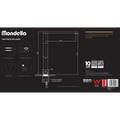Mondella Black Matte Rococo Sink Mixer - 60mm x 470mm x 250mm - Lead-Free - SuperSaverAU - view 5