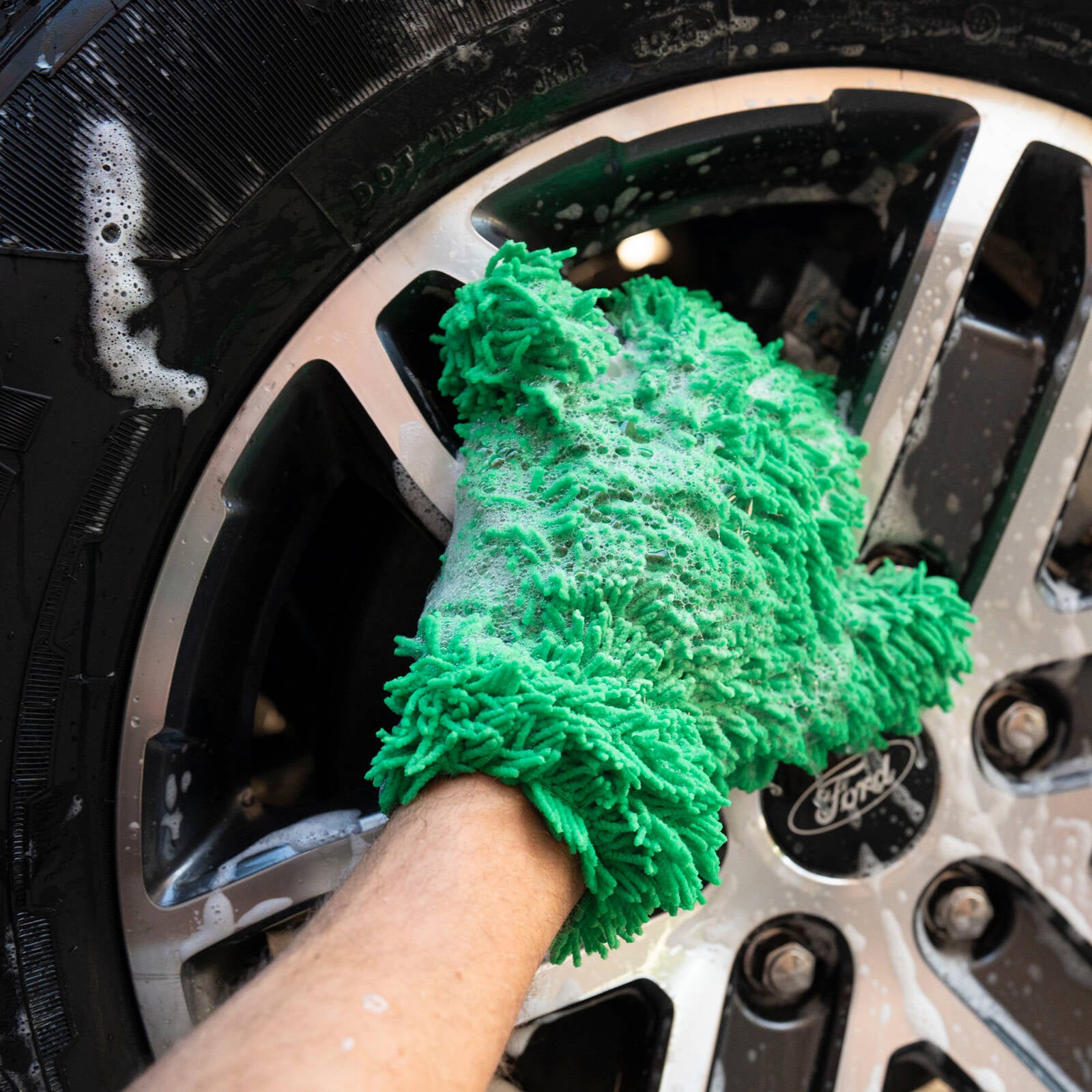 Turtle Wax Dual Action Noodle Microfibre Car Wash Glove