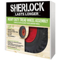 Sherlock 16 Inch Heavy Duty Tread Wheelbarrow Wheel Steel Rubber Durable - SuperSaverAU - view 2