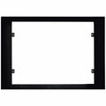 ILVE 76cm Trim Kit - Black Finish - For ILCS45BV Steam Oven and 76cm Pyrolytic Ovens - IL76TKBV