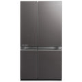 Mitsubishi Electric 635L French Door Fridge - Dark Silver Glass, Rapid Cooling - MR-LA635ER-GDS-A